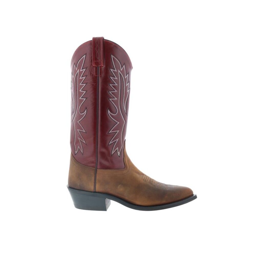 Jama Old West Mens OW2016 Brown Boots (NWT)